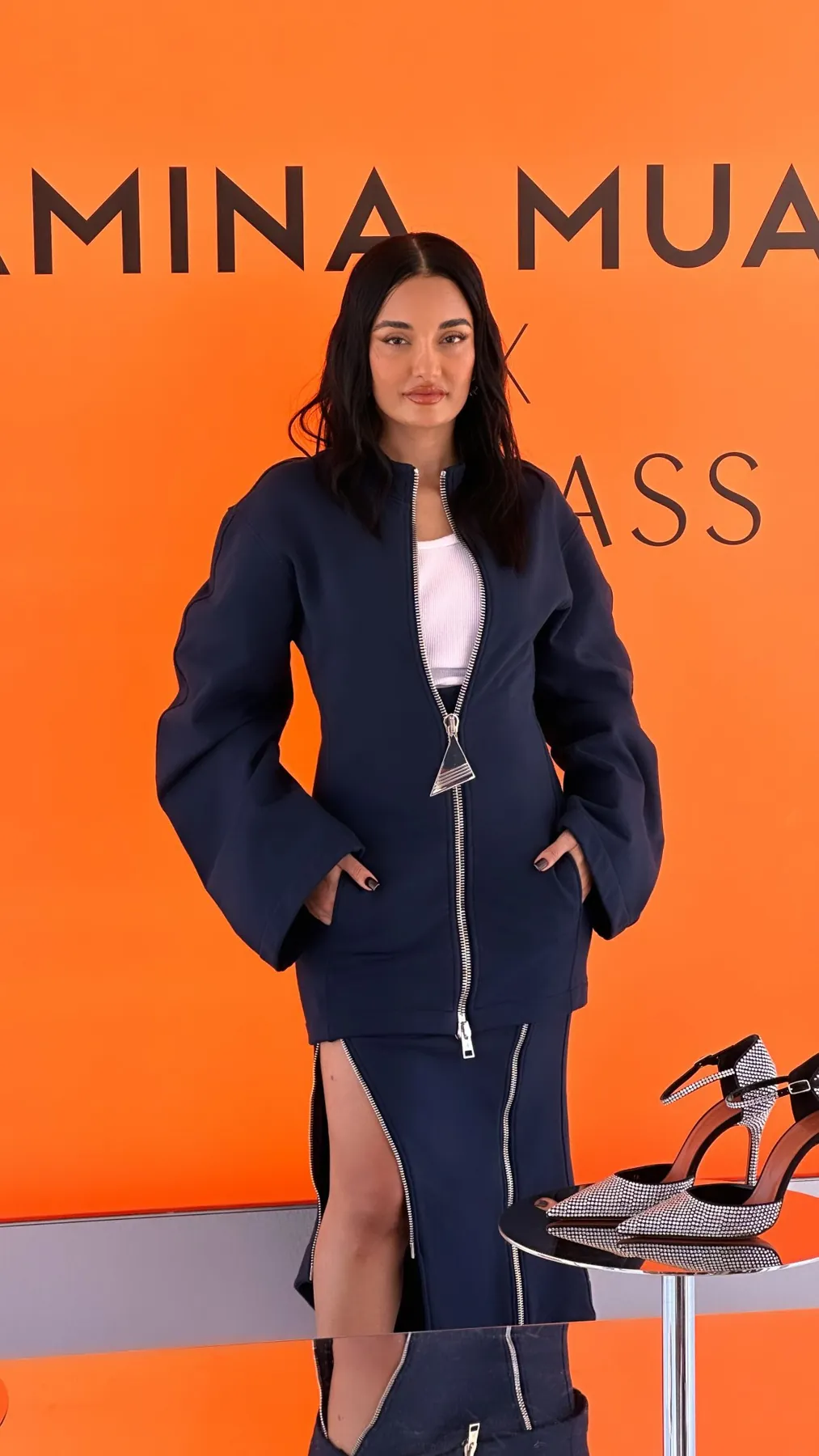 Amina Muaddi × Ounass pop-up