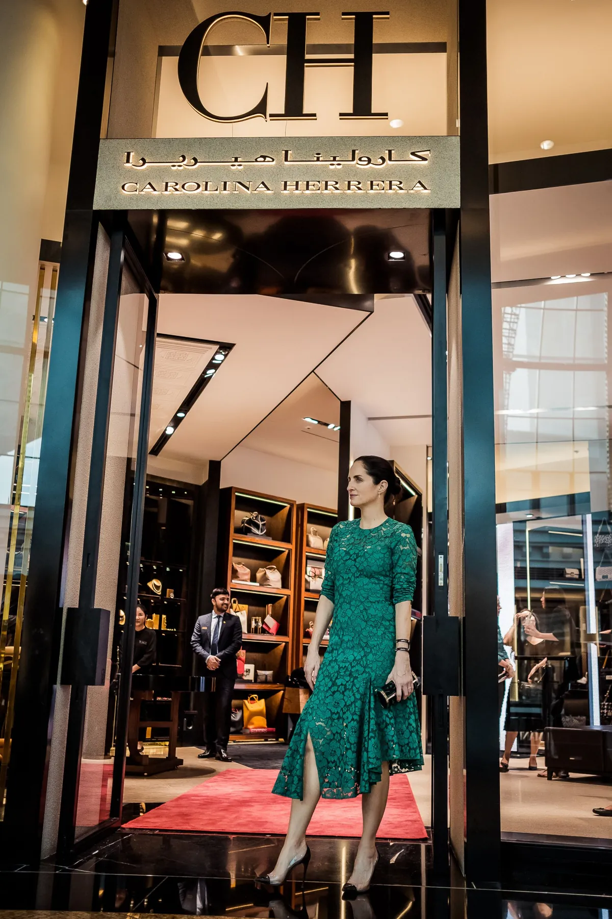 Carolina Herrera boutique event