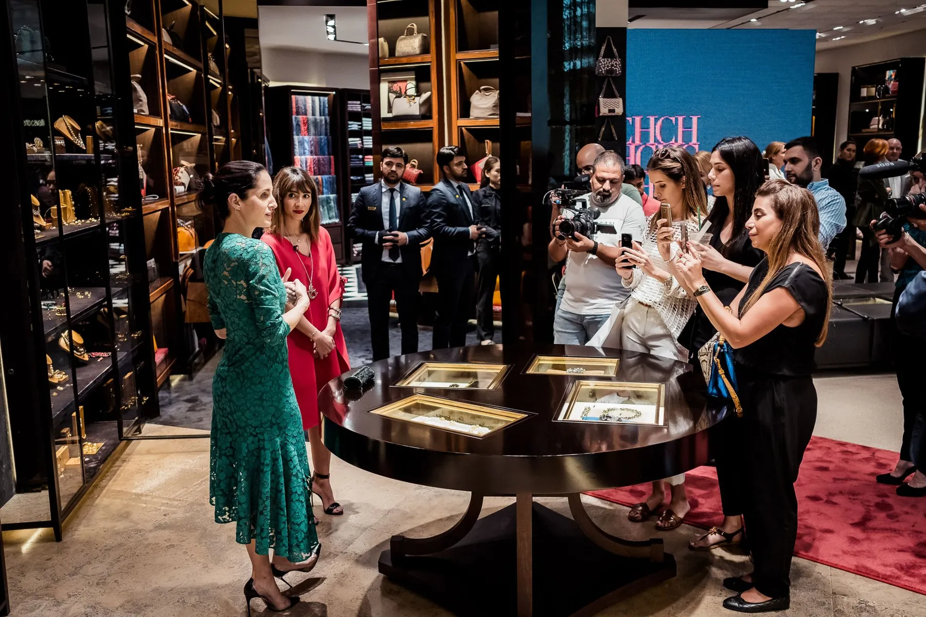 Carolina Herrera boutique event