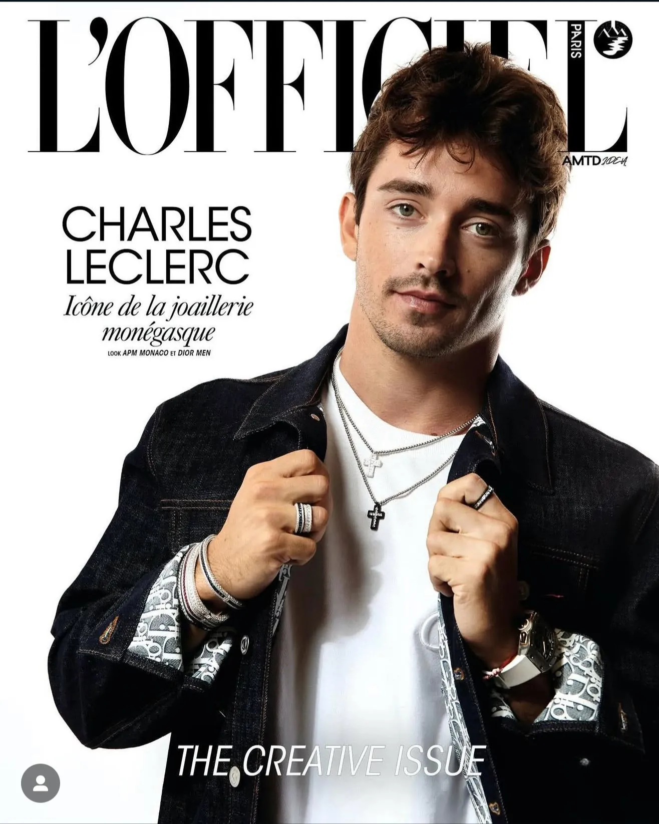 L'Officiel Arabia × Charles Leclerc