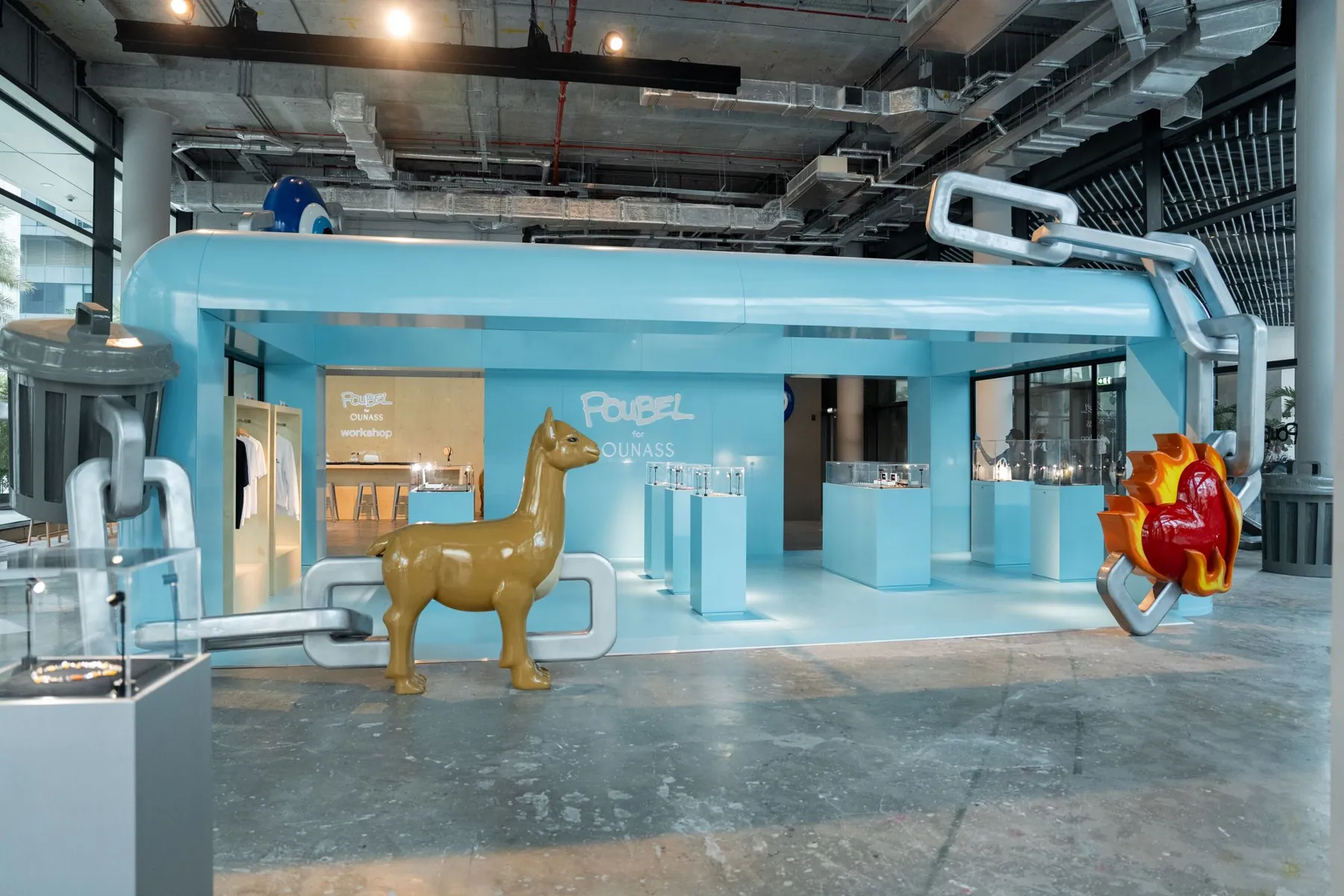 Poubel × Ounass pop-up, DIFC